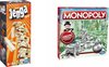 Afbeelding van het spelletje Spellenbundel - Bordspellen - 2 Stuks - Jenga & Monopoly Classic