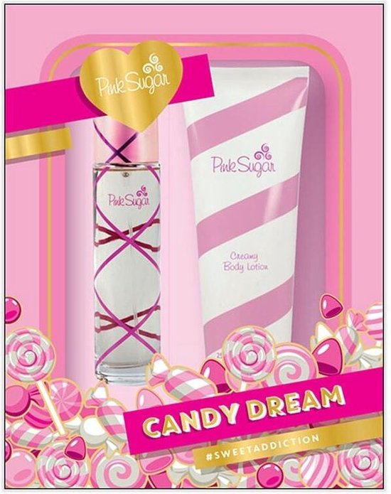 Aquolina Pink Sugar EDT 100 ml + Aquolina le corps 250 ml coffret cadeau |  bol.com