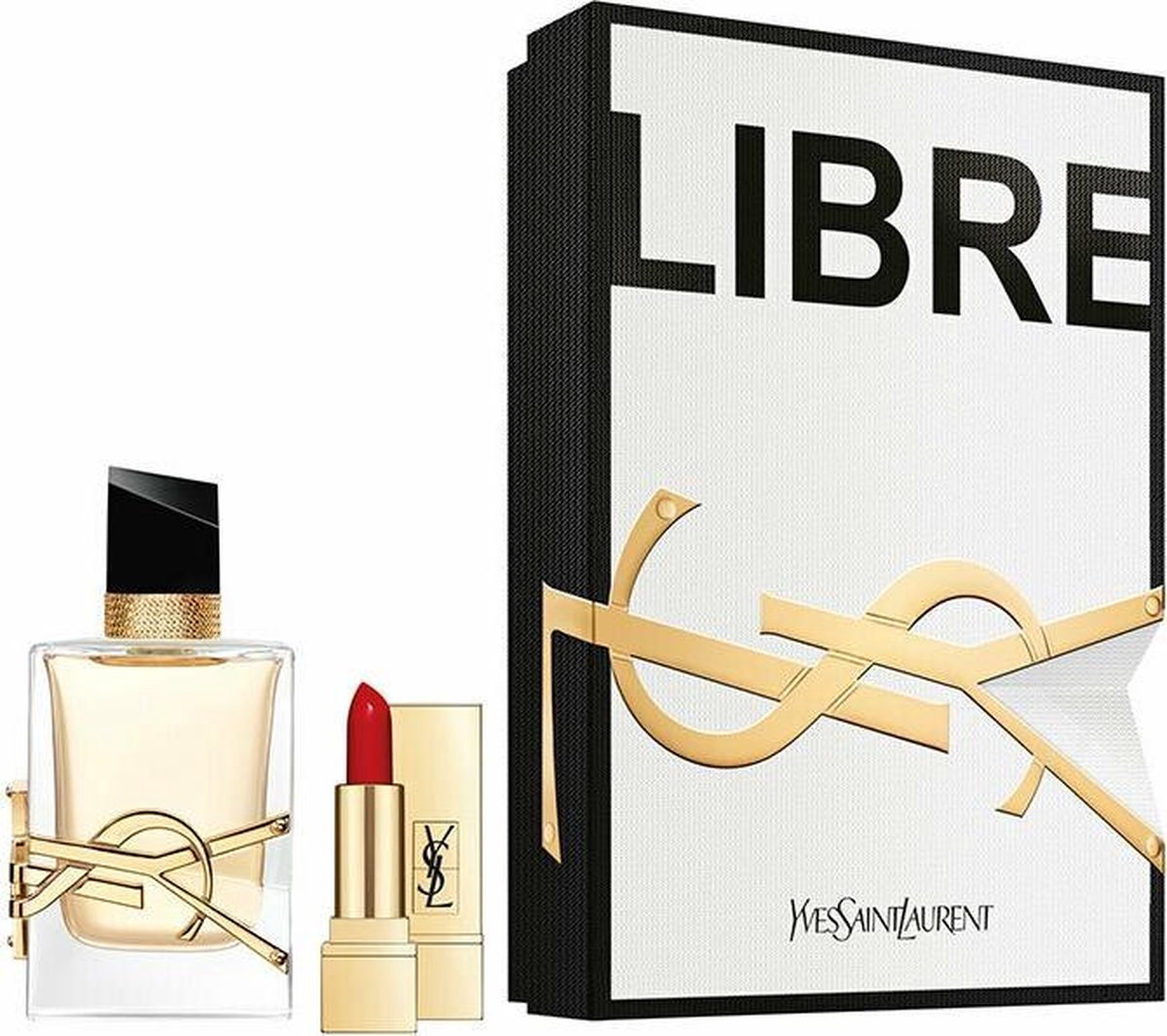 Yves Saint Laurent YSL Libre Eau de Parfum 90ml + Lippenstift + Mini 7,5ml  | bol.com