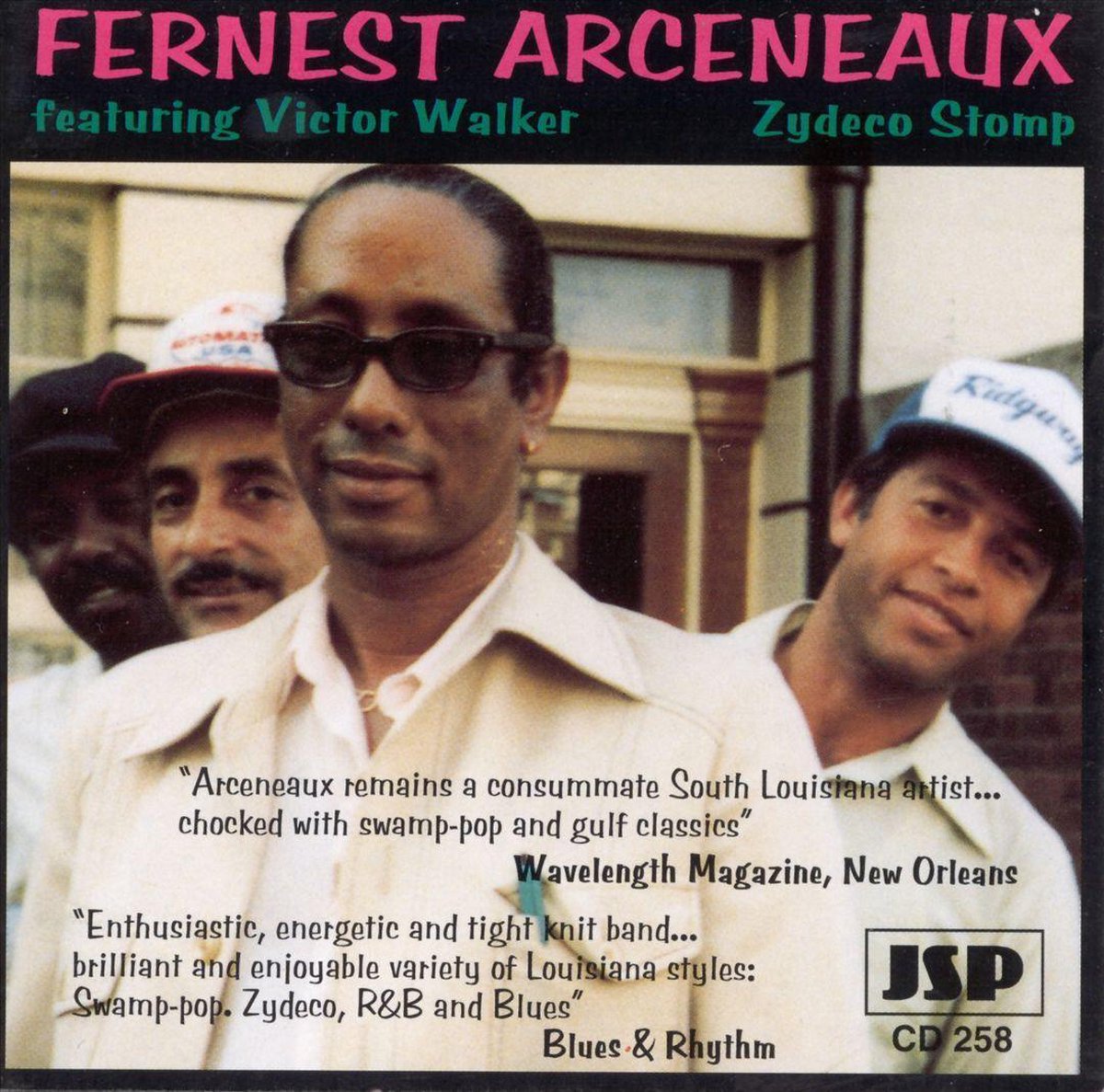 Zydeco Stomp, Fernest Arceneaux & His Louisiana French Band | CD (album ...