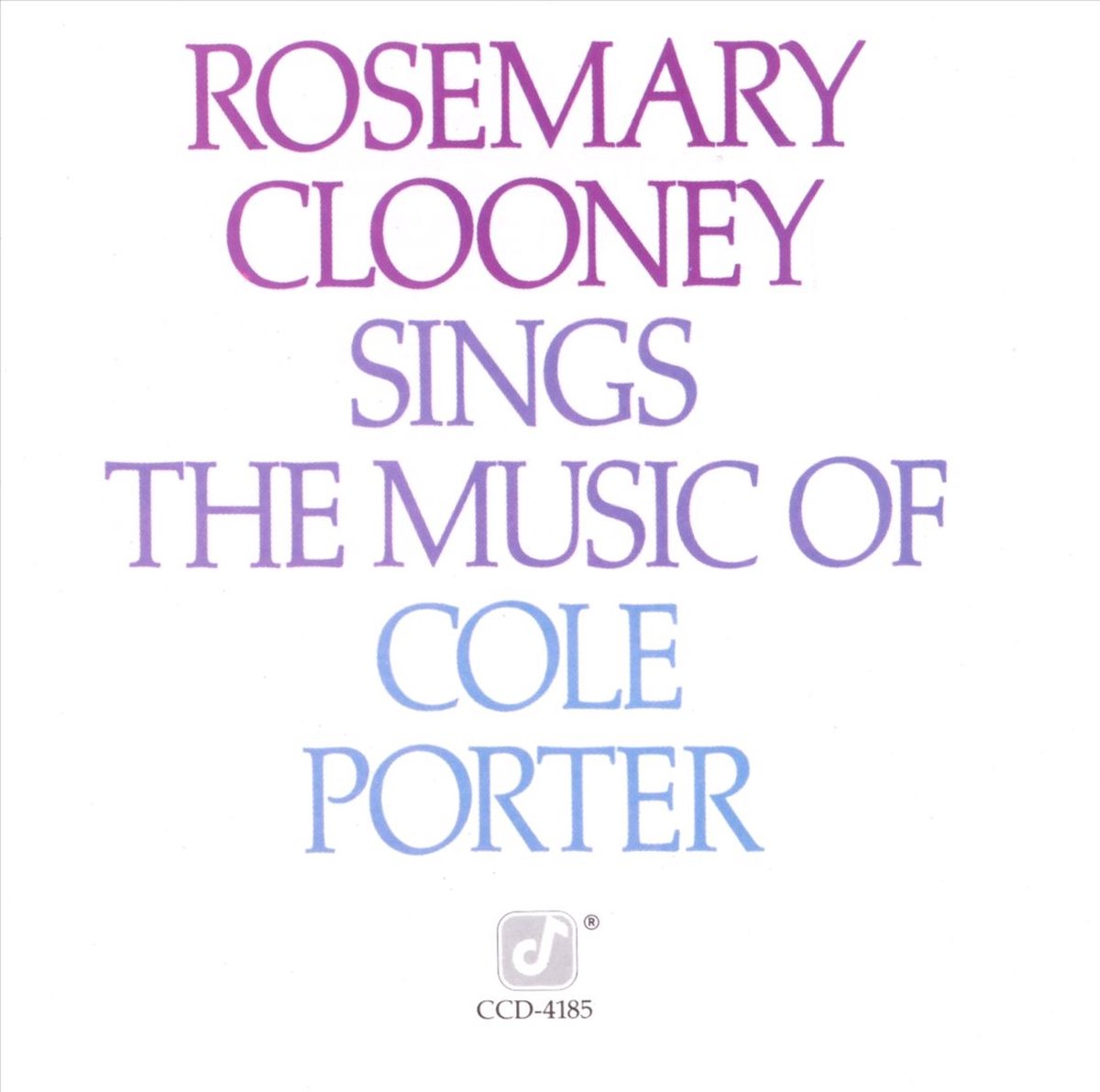 Sings The Music Of Cole Porter