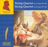 Mozart: String Quartet in G major, KV 387; String Quartet in D minor, KV 421