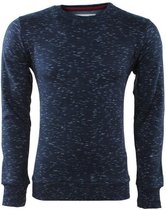 Earthbound - Heren Trui - Ronde Hals - Sweat - Navy