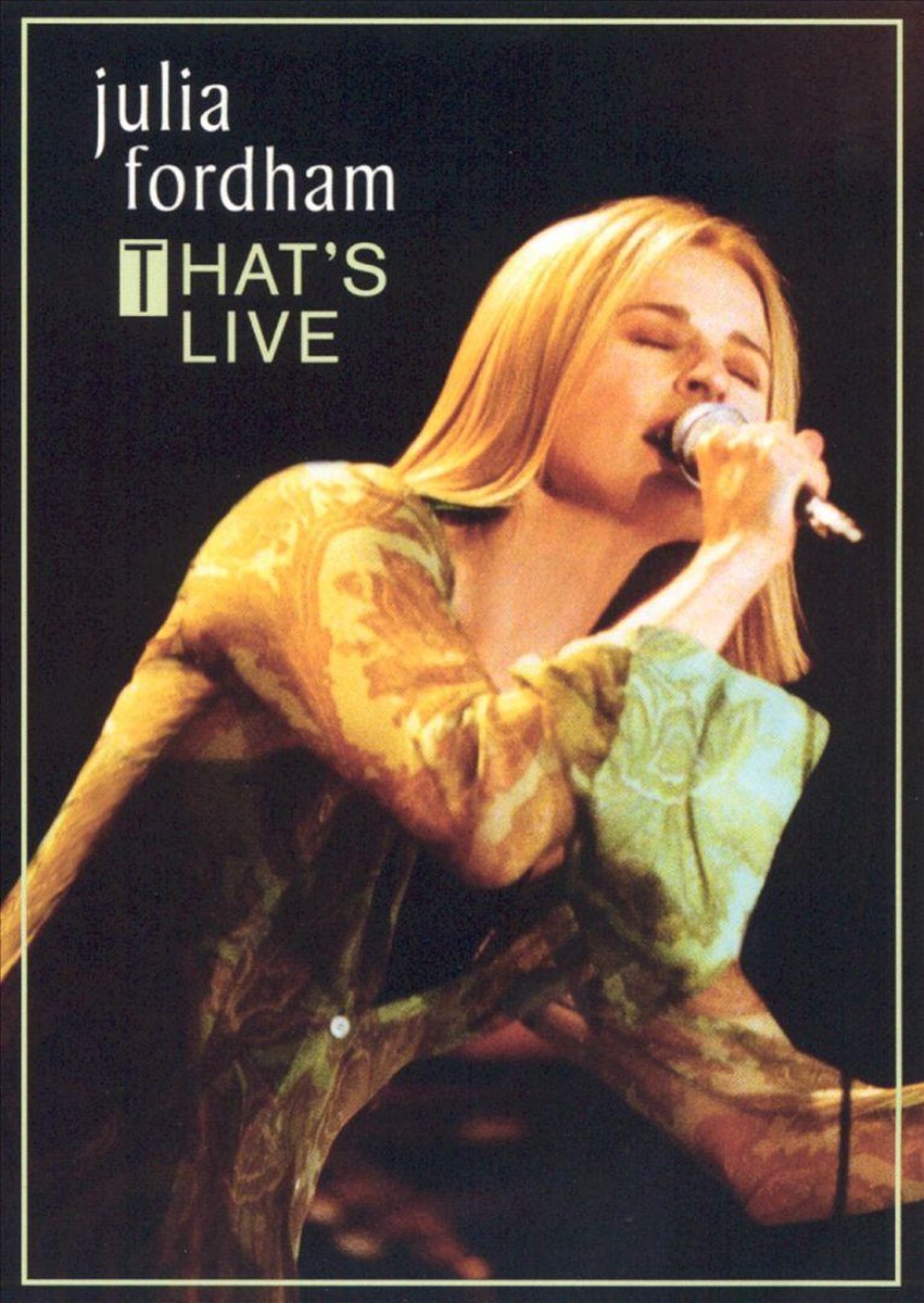 Julia Fordham - That's Live (Import)