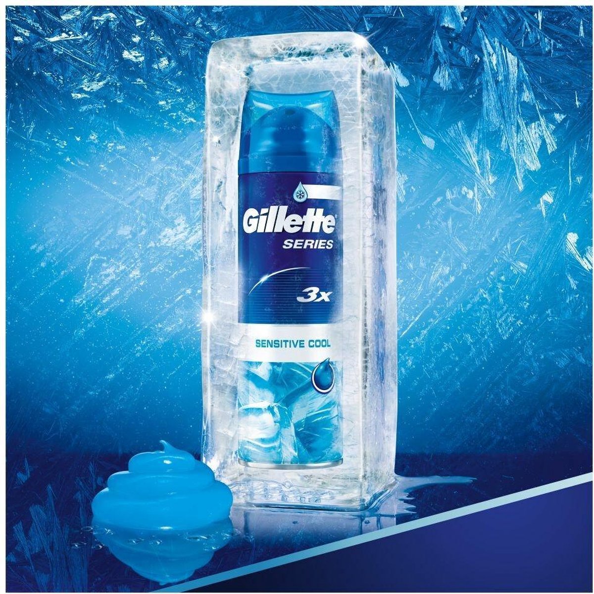 Gillette Series Sensitive Cool Scheergel 200 ml