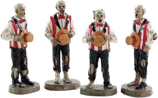 Lemax - Horrific Harmonies -  Set Of 4
