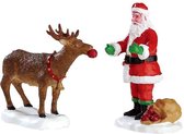 Lemax - Reindeer Treats -  Set Of 2 - Kersthuisjes & Kerstdorpen
