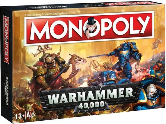 Thumbnail van een extra afbeelding van het spel Monopoly Warhammer 40k - Engelstalig Bordspel