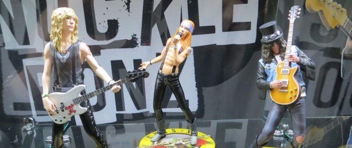 Knucklebonz Guns n' Roses Rock Iconz Statue Duff McKagan 20 cm Beeld