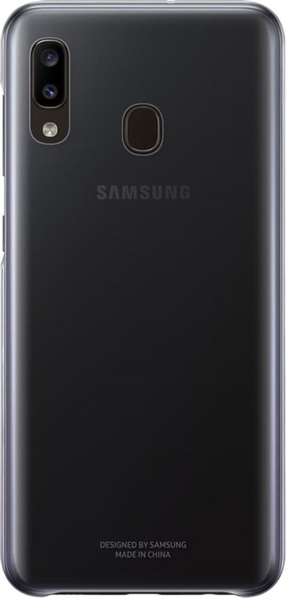 Samsung Gradation Hoesje - Samsung Galaxy A20e - Zwart