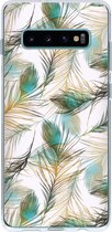 Design Backcover Samsung Galaxy S10 Plus hoesje - Pauw Goud