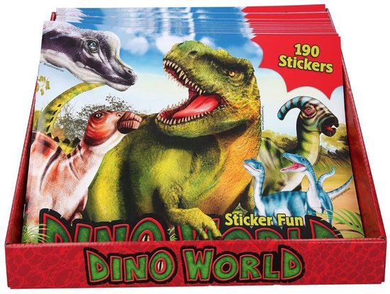 Dino World Sticker Fun - Dino World