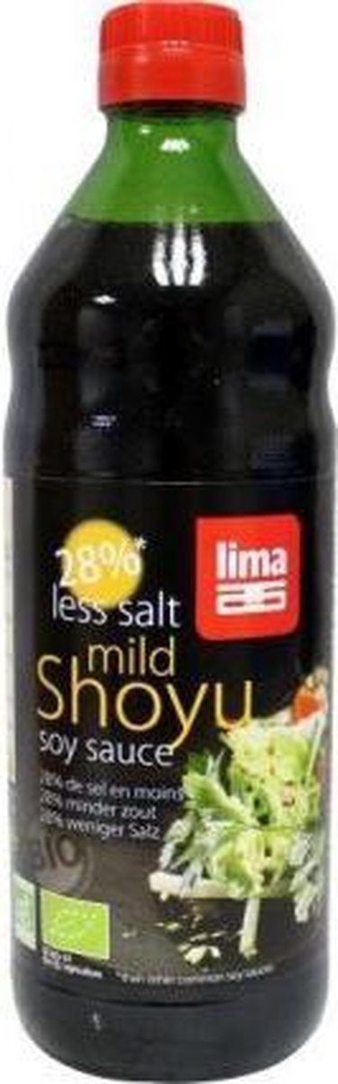 Lima Shoyu 28% Less Salt, 500ml, 1 Units