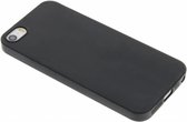 Zwart Color TPU hoesje iPhone 5 / 5s / SE