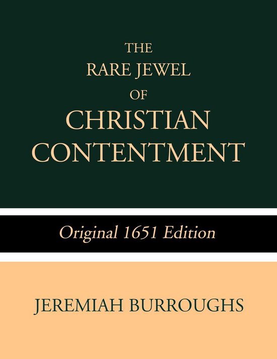 The Rare Jewel of Christian Contentment - cover