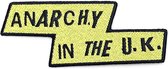 Sex Pistols Patch Anarchy Geel