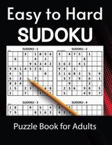 Easy To Hard Sudoku Puzzle Book For Adults