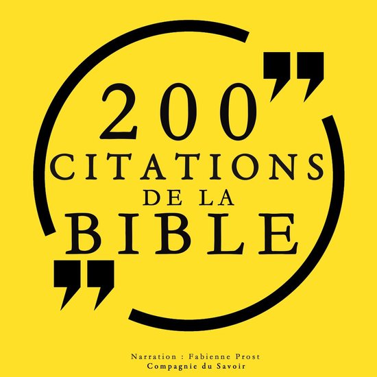 200 citations de la Bible - cover