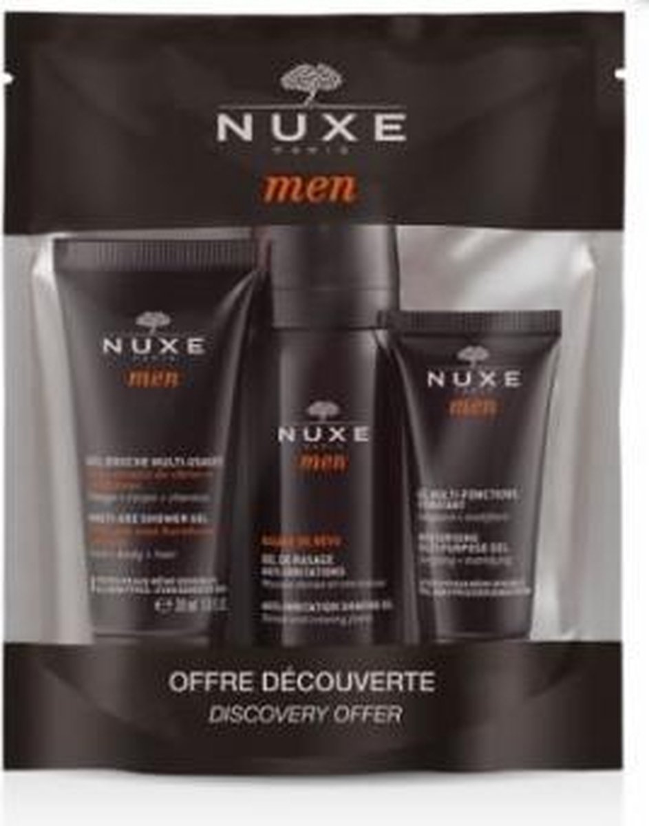 Nuxe - Men Discovery Offer Set - Travel Beauty Kit For Men