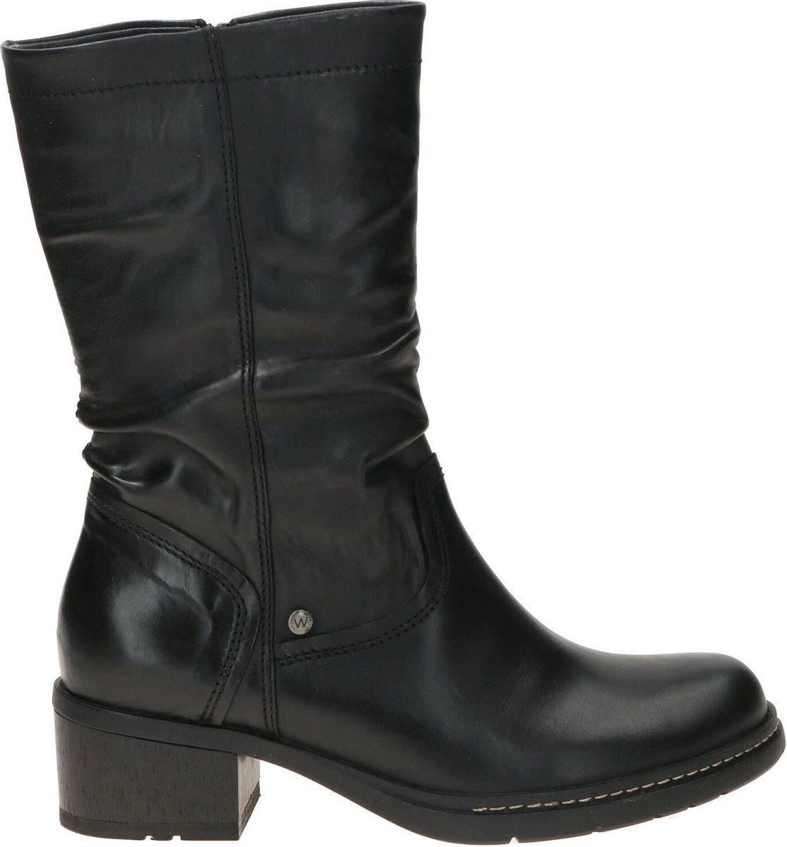 Wolky Edmonton Laars Vrouwen Zwart