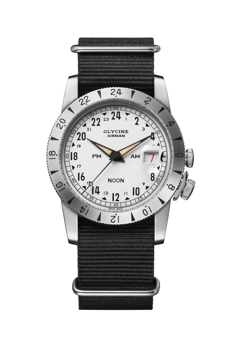 Glycine GL0376 - Airman Vintage NOON PURIST 40