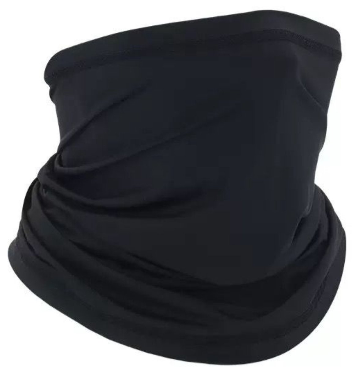 Nekwarmer Heren & Dames - Geschikt voor Wintersport, Wandelen, Fiets & Scooter/Motor - Colsjaal - Halswarmer - Zwart