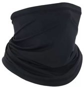 Nekwarmer Heren & Dames - Geschikt voor Wintersport, Wandelen, Fiets & Scooter/Motor - Colsjaal - Halswarmer - Zwart