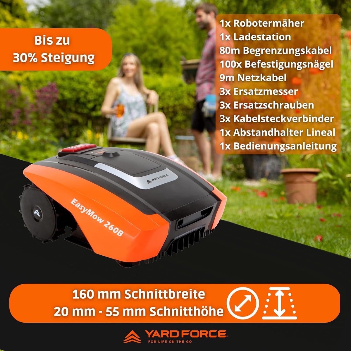 Afbeelding 3 van Robotmaaier tot 260 m² met Bluetooth en App bediening
