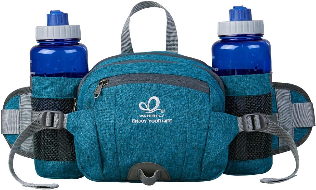 Heuptas voor Wandelen en Fietsen met Bidonhouder - Multifunctionele Tas voor Buitensporten