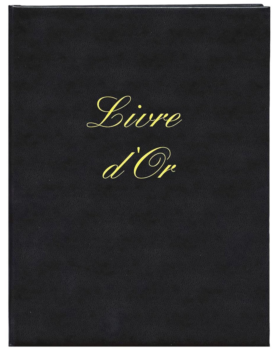 ELVE gastenboek Livre d'Or, 210 x 160 mm, wit