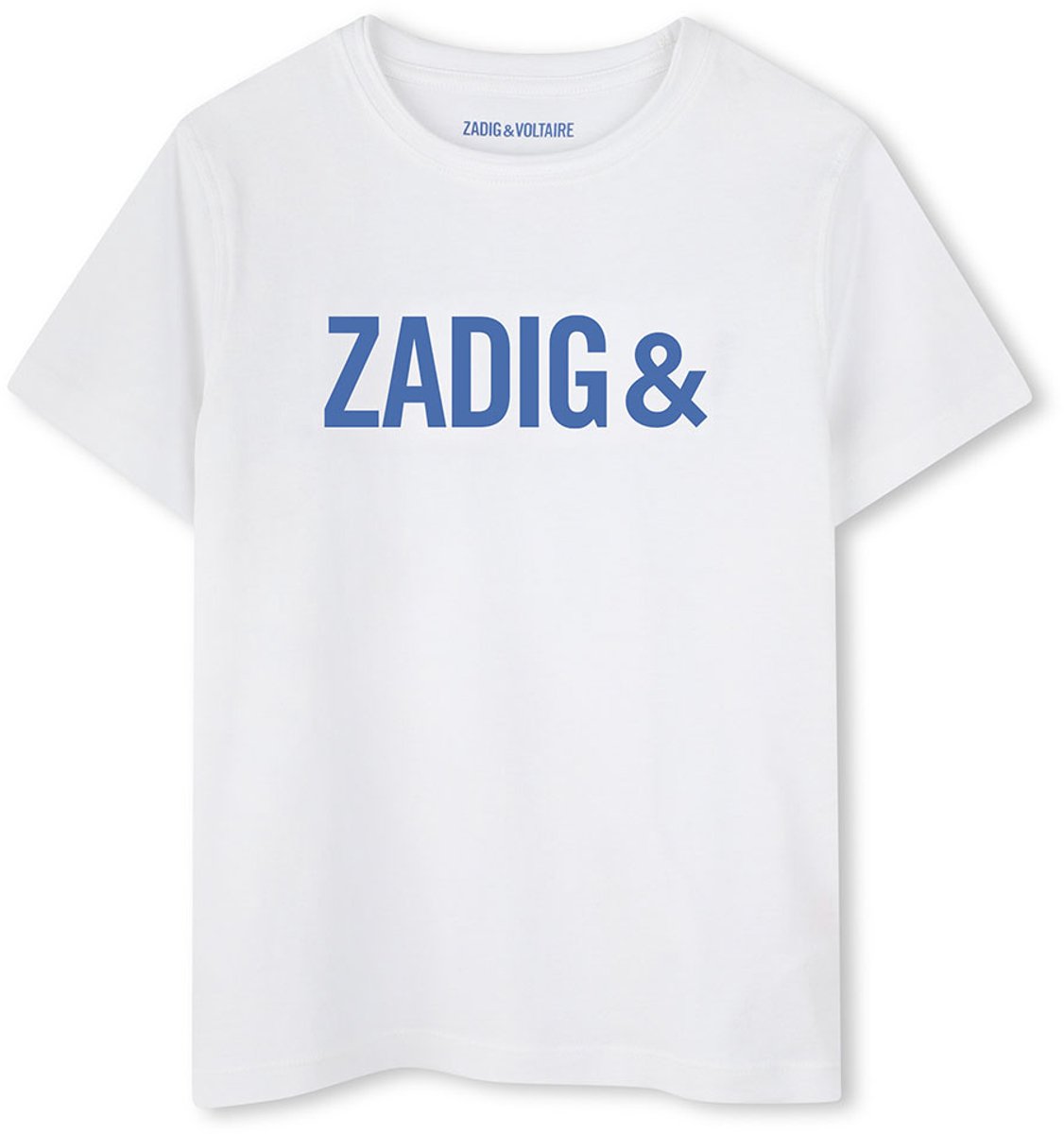 Zadig & Voltaire X60374 T-shirt Met Korte Mouwen Wit 4 Years Jongens