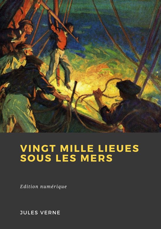 Vingt Mille Lieues sous les mers - cover