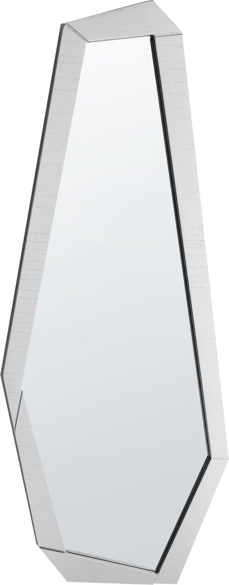 BELIANI CHANU - Wandspiegel - Zilver - Hout