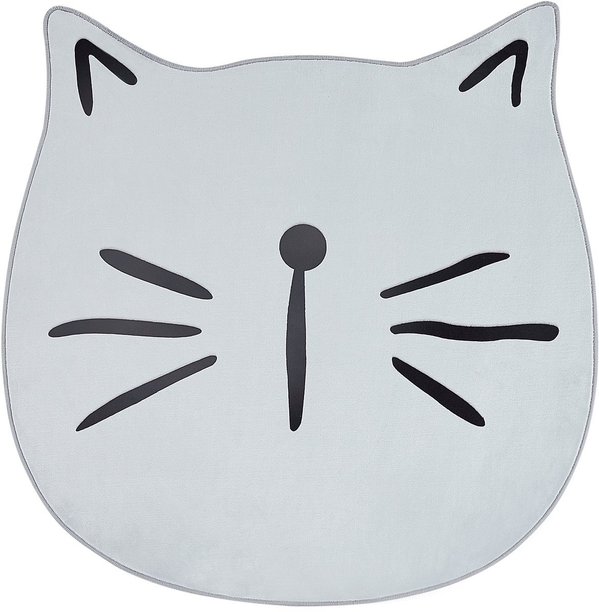 KITTY - Kindervloerkleed - Grijs - 100 cm - Polyester