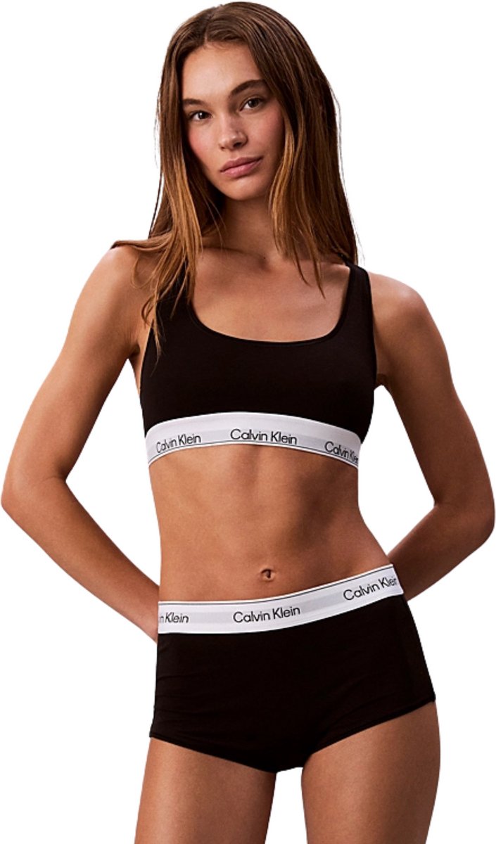 Calvin Klein Ongevoerde Bralette Ondergoed - Fashion Wear - Vrouwen Zwart