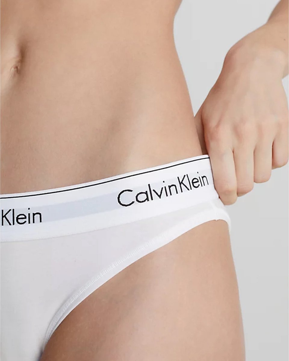 Calvin Klein - Modern Cotton Bikini Slip Wit — afbeelding 7