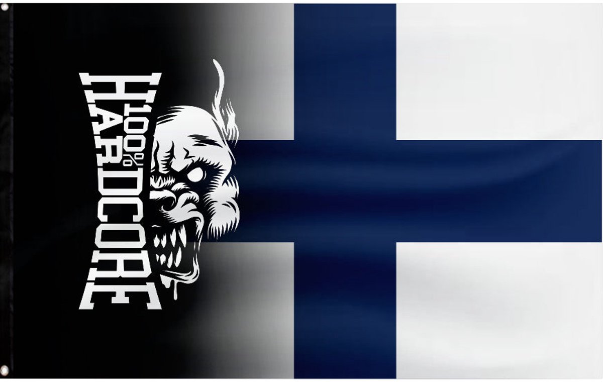 100% Hardcore Vlag Finland