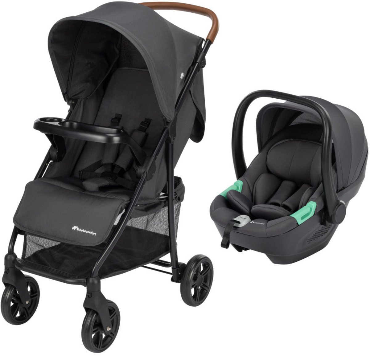 Bebeconfort Misty Duo - Kinderwagen inclusief autostoel - Mineral Graphite