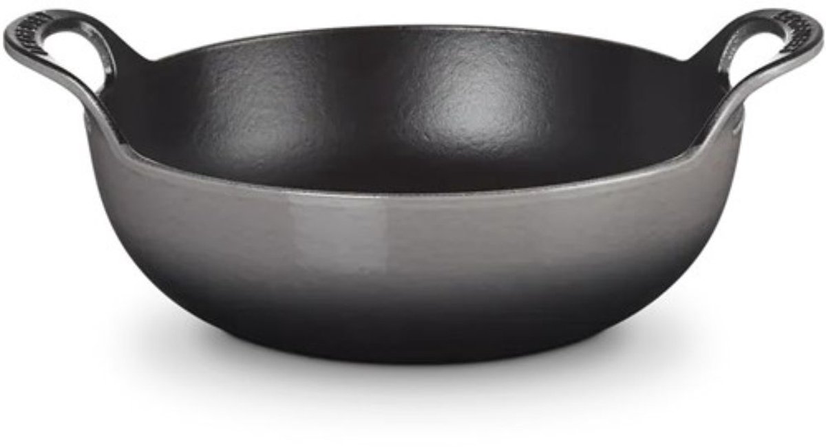 Le Creuset Balti Dish in geëmailleerd gietijzer - 24 cm / 2.7 liter - Flint