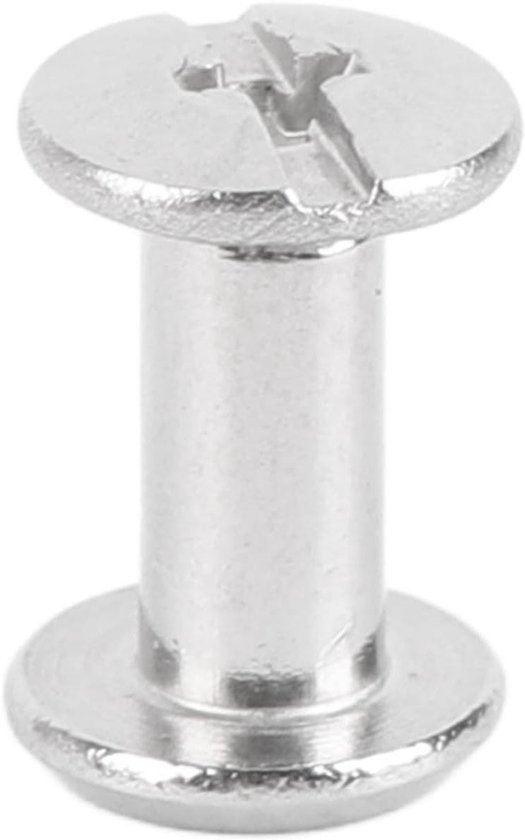 150 Sets Chicago Bindschroeven – 8 Mm – 5 Kleuren (zilver, Goud, Brons, Roodbrons) – Voor Leer, Boeken, Riemen, Portemonnees – Stevig En Herbruikbaar