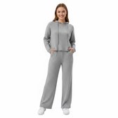 Lounge Set Cozy - Chill - Pak - Ribstof - Kleding Set Lang - Dames - Capuchon
