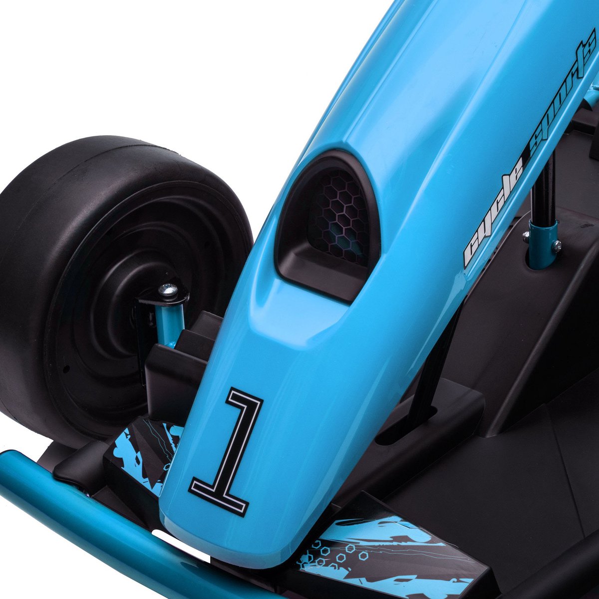 HOMCOM Elektrische Kart voor Kinderen Kunststof, Metaal 115L x 77B x 54H cm Blauw — afbeelding 3