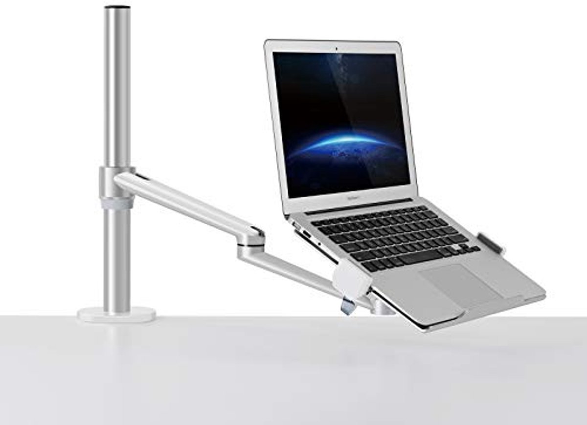 Verstelbare Laptoparmhouder voor 12-17 inch Laptops - Draaibaar en Ergonomisch