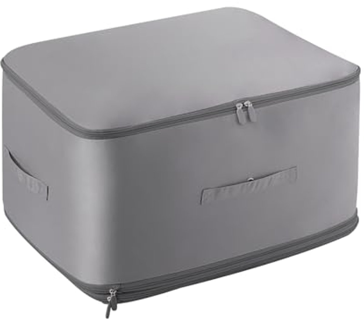 Ruimtebesparende Zelfcomprimerende Organizer voor Kleding en Dekbedden - Grijs, Groot