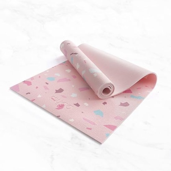 Yoga Mat - 6 mm Dikte Antislip Fitnessmat voor Yoga, Pilates, Meditatie en Reizen — afbeelding 3