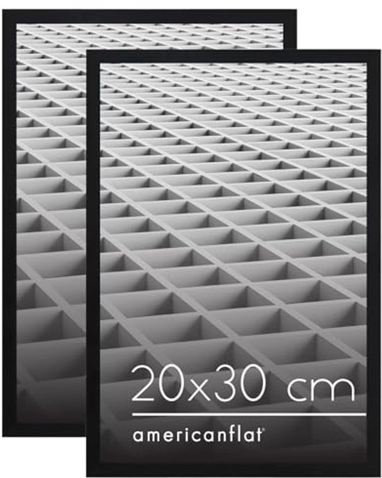 Eamber - Set van 10 magnetische fotolijsten voor de koelkast - 3 inch - Mini