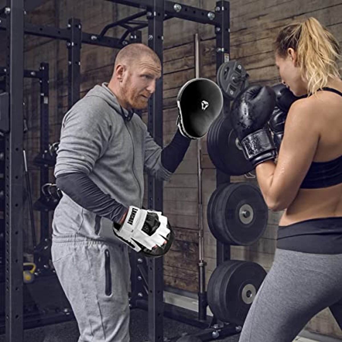 Curved Focus Punching Mitts voor Bokstraining en Kickboksen