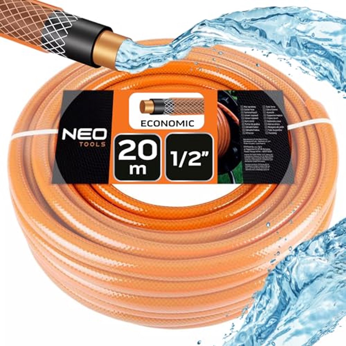 Tuinslang 4-laags voor Tuin en Buiten | PVC met Polyester Versterking | Diverse Ontwerpen