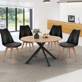 Deens ovale tafel met Butterfly onderstel | Markante Tafels