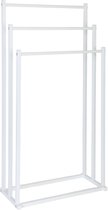 handdoekrek vrijstaand - 2 stangen - u-design - staal - badkamer handdoekrek vrijstaand - 2 stangen - u-design - staal - badkamer